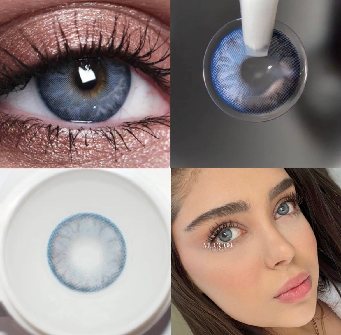 Lente de contato anual Gem Colors (caixa com 2 unidades)