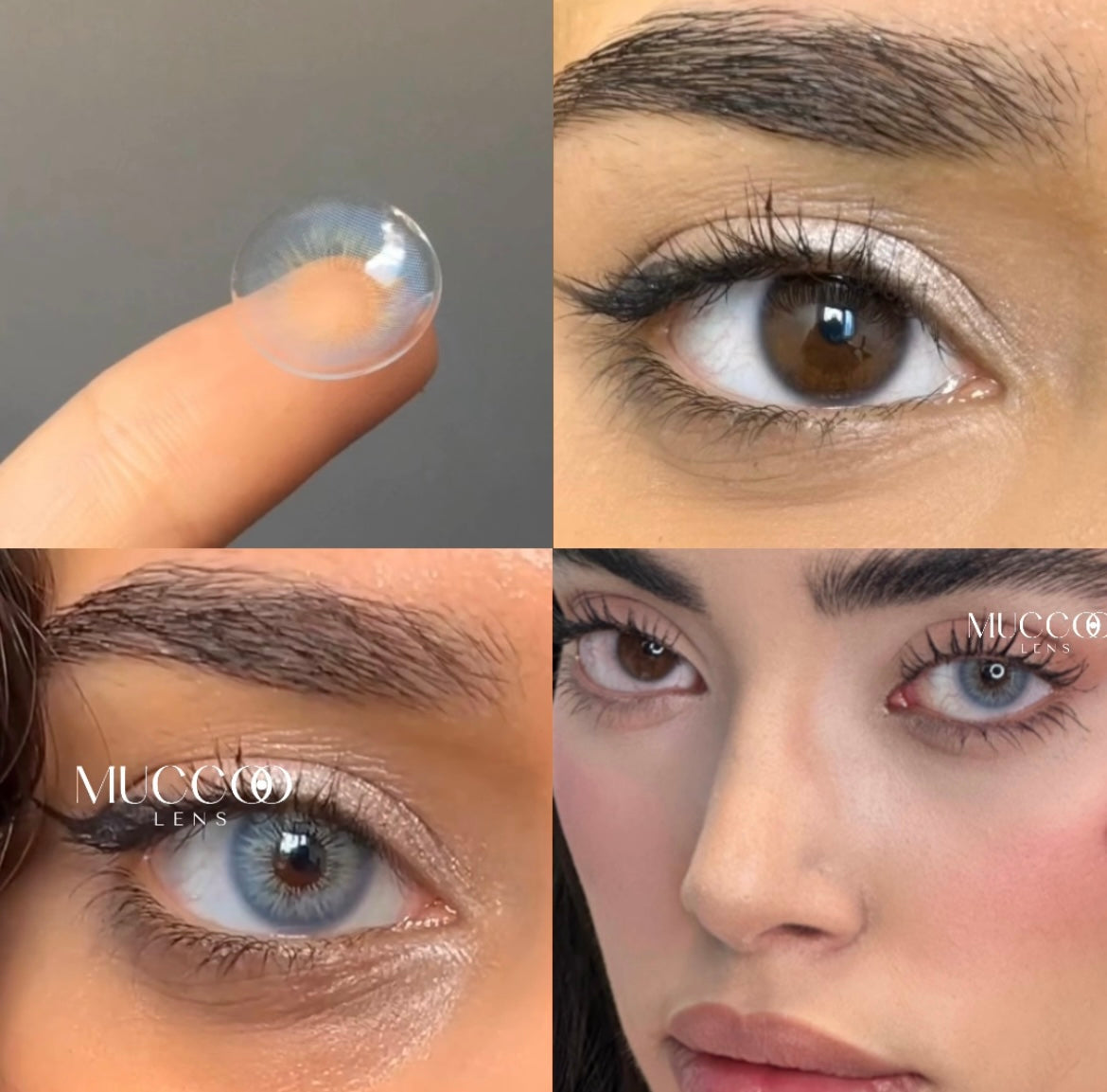Lente de contato anual Kissed (caixa com 2 unidades)