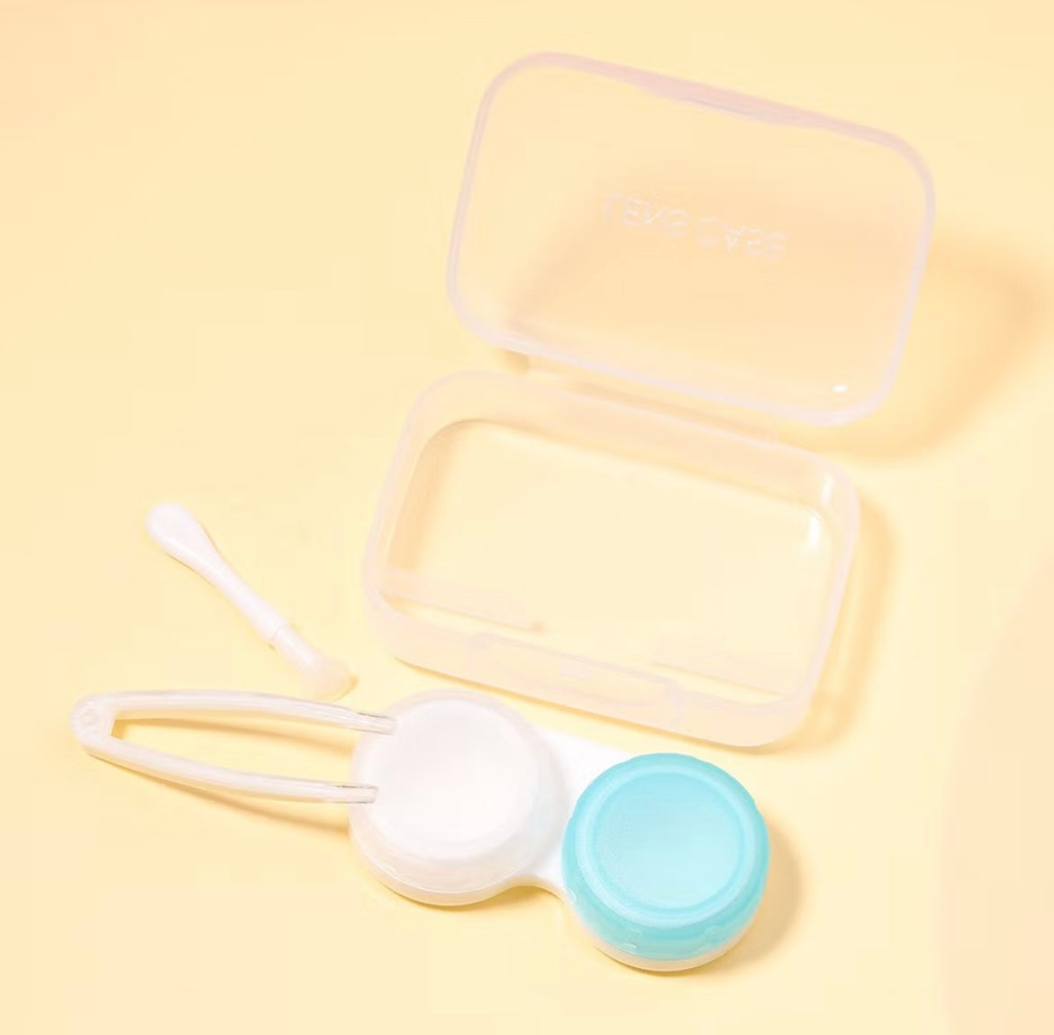 Estojo Basic para Lentes de Contato | com pinça e aplicador – Design minimalista