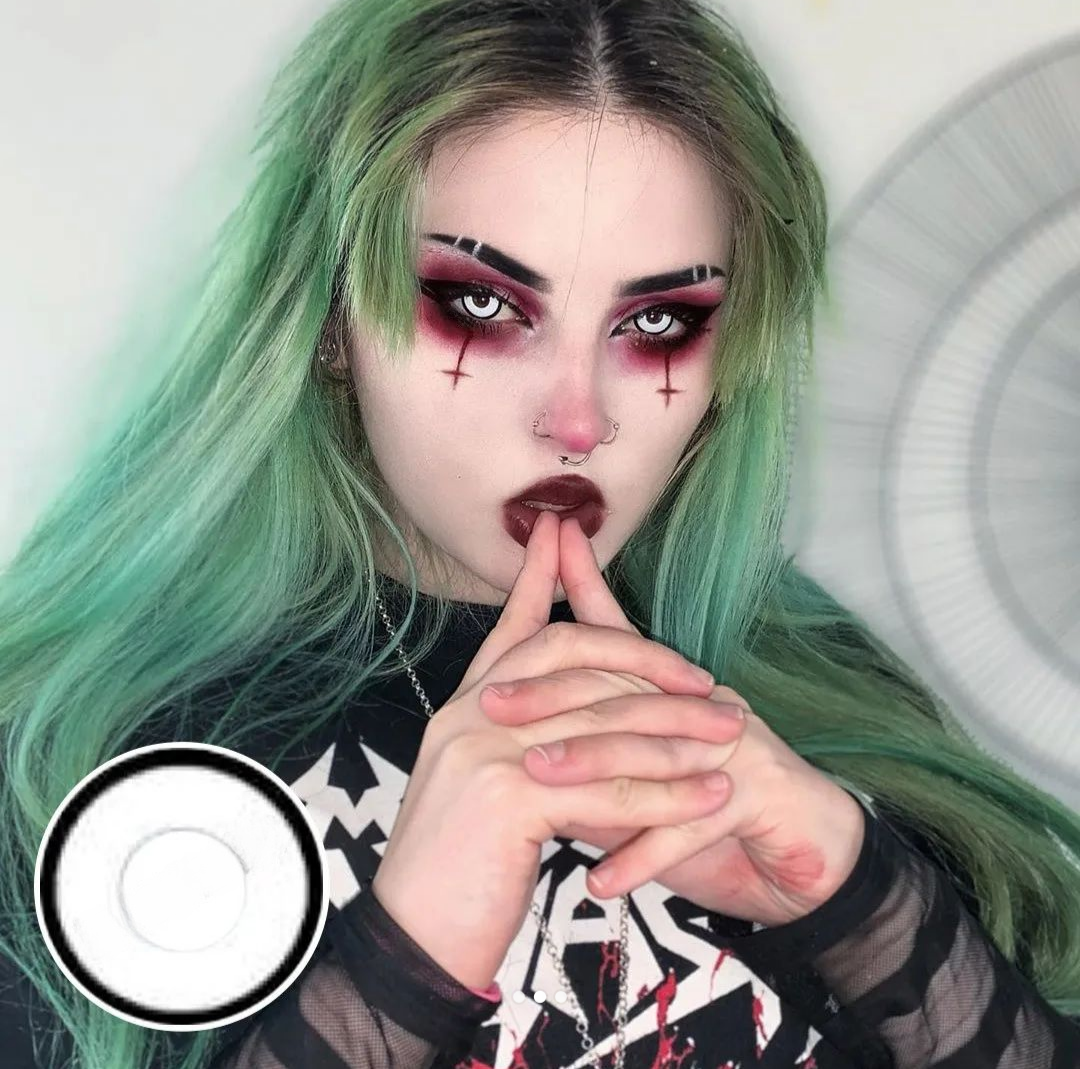 Lente de contato Cosplay Crazy Contorno