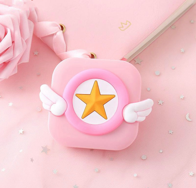 Estojo para lente de contato Candy com espelho