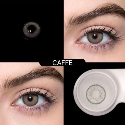 Lente de contato Anual Natural Colors Caffe caixa com 2 unidades