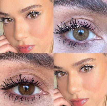 Lente de contato anual Kissed (caixa com 2 unidades)