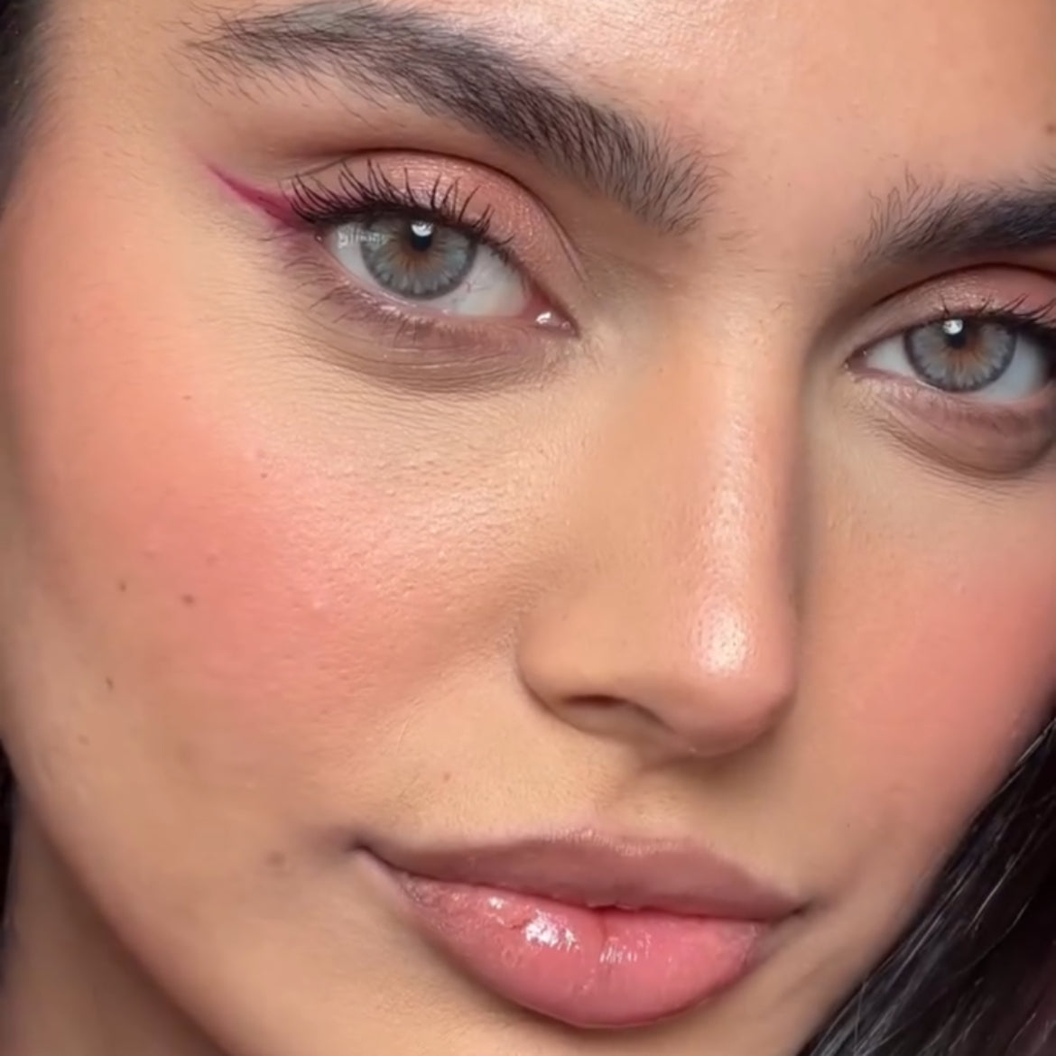 Cleópatra Sky Blue pupila reduzida anual (caixa com 2 unidades)