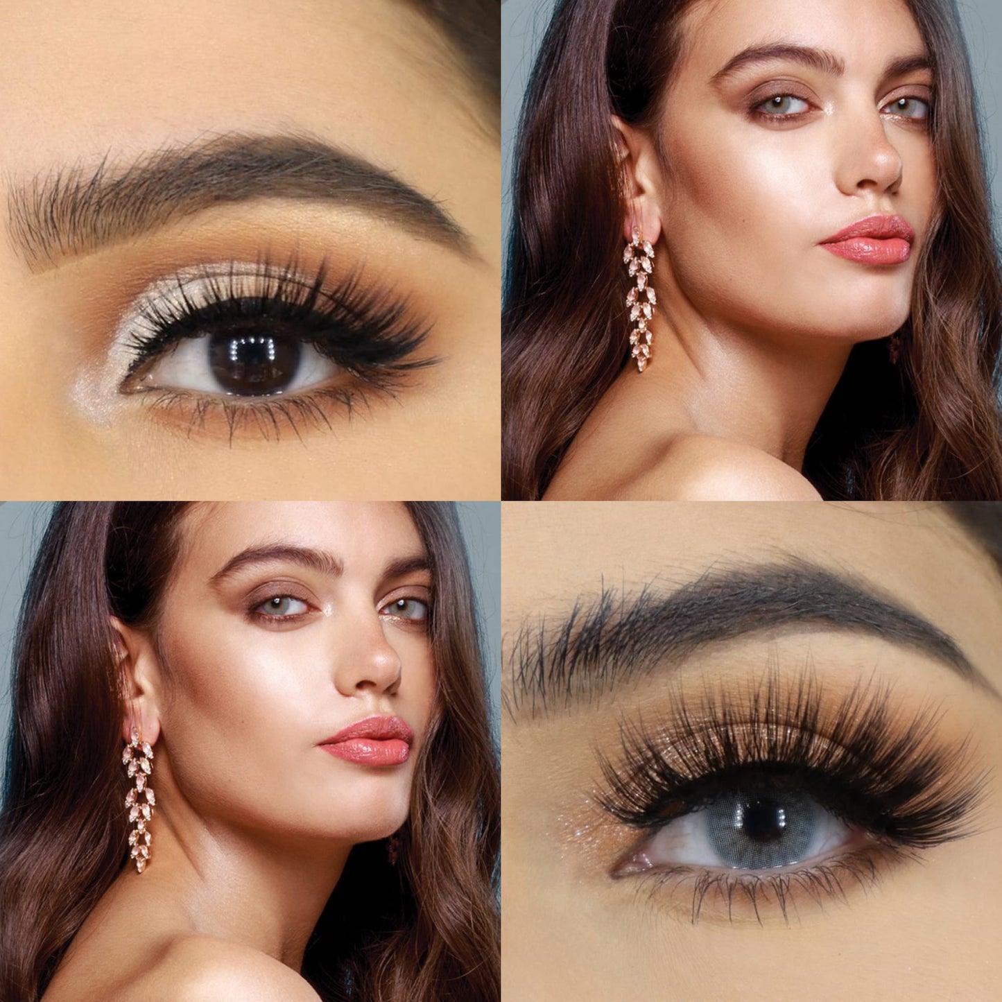 Lente de contato trimestral Beleza Gray caixa com 2 unidades