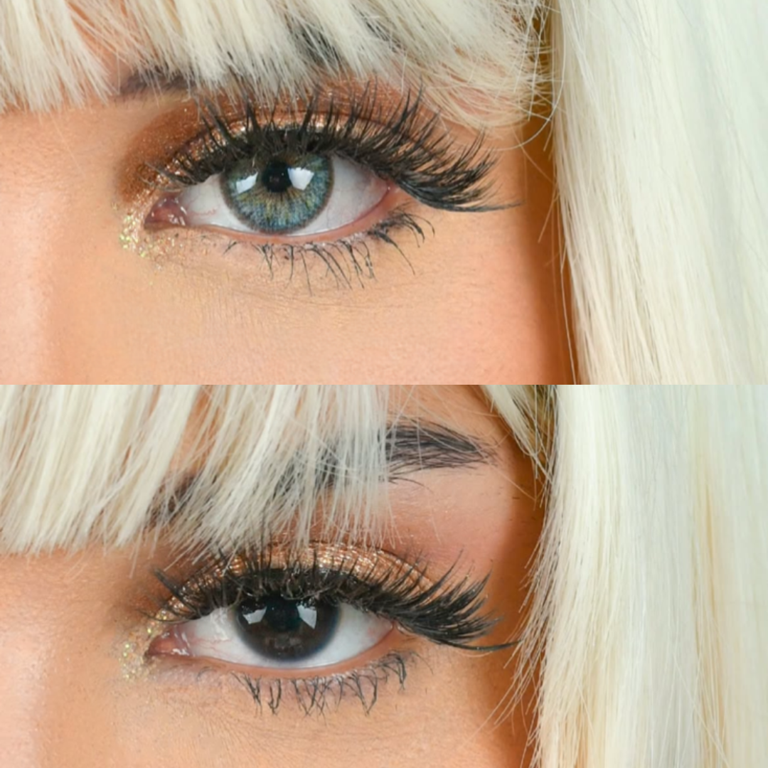 Cleópatra Sky Blue pupila reduzida anual (caixa com 2 unidades)