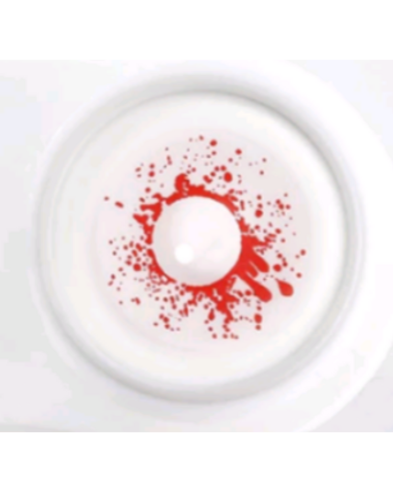 Lente de contato Cosplay Crazy Sangue