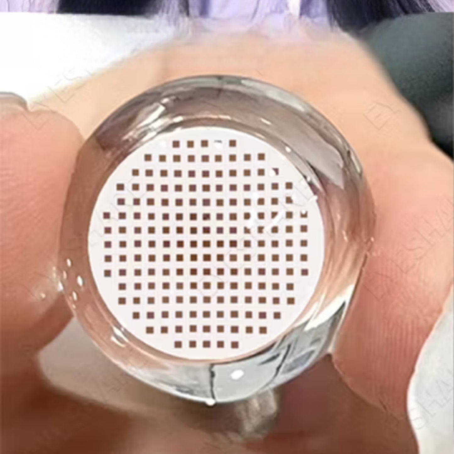 Lente de contato Anual Cosplay Total White