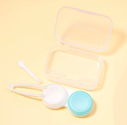 Estojo Basic para Lentes de Contato | com pinça e aplicador – Design minimalista