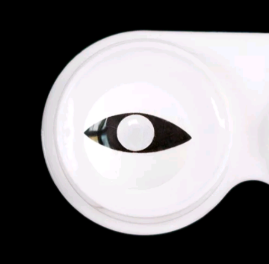 Lentes de contato Cosplay Crazy White Cat