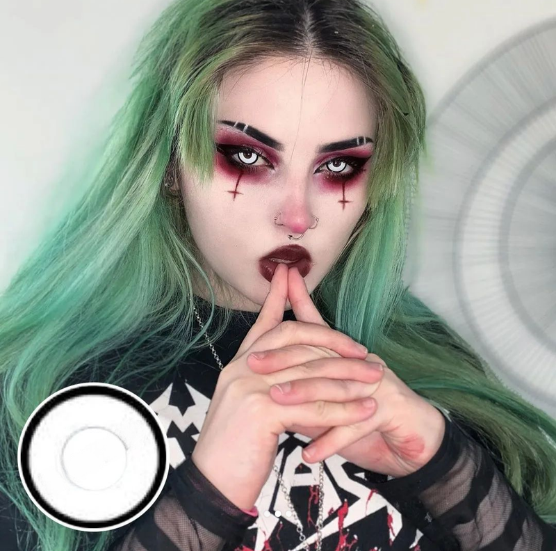 Lente de contato Cosplay Crazy Contorno