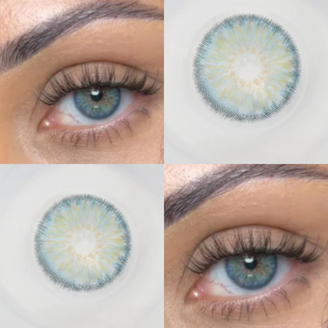 Breeze Light Blue pupila reduzida anual (caixa com 2 unidades)
