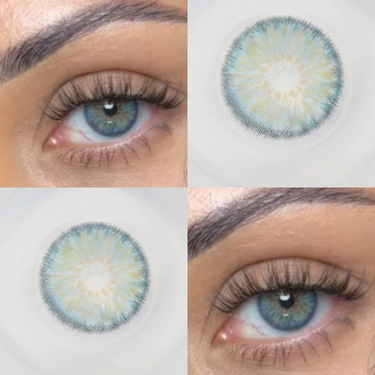 Breeze Light Blue pupila reduzida anual (caixa com 2 unidades)