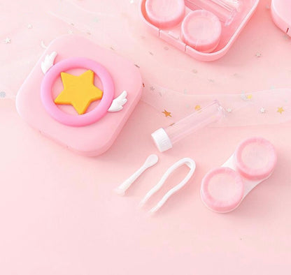 Estojo para lente de contato Candy com espelho